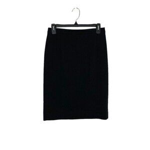 Jil Sander Classic Black Pencil Skirt Women’s Elegant Business Chic Office Wear
